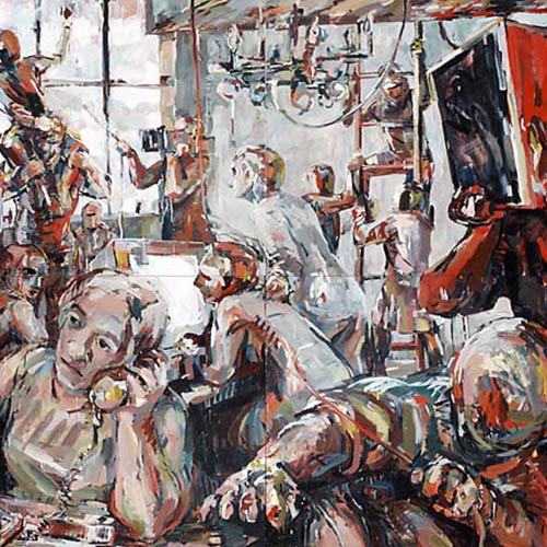 2002, oil on canvas, 270 x 365cm