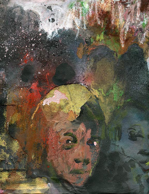 Saturation 2017, Mixed media, 24 x 28cm